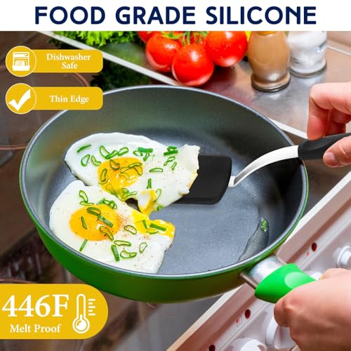 Small Black Silicone Spatula - Versatile Kitchen Tool