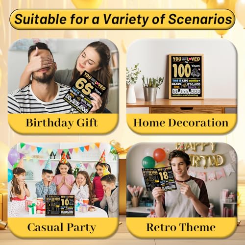 75th Birthday Card for Men & Women - Nostalgic 1951 Keepsake