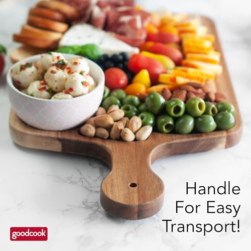 GoodCook Touch Charcuterie Grazing Board, 17" x 10"