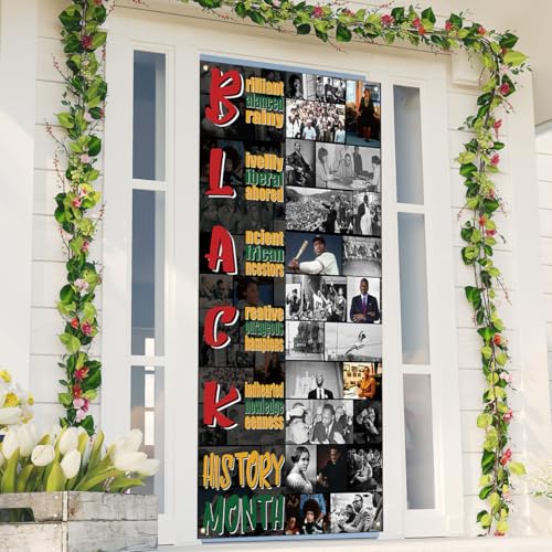 Black History Month Banner - 71x35in Polyester Decoration