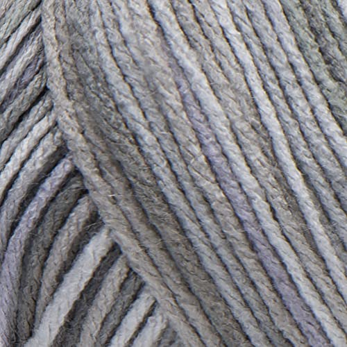 Red Heart Super Saver Dove Yarn - Multicolor 5oz for Knitting & Crochet