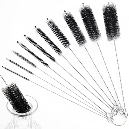 LOVEINUSA 10-Pack Straw Cleaner Brushes for Bottles & Straws