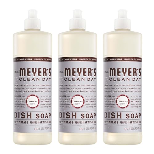 Mrs. Meyer's Clean Day Liquid Dish Soap, Lavender Scent, 48 fl. oz