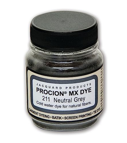 Procion MX Dye - Neutral Grey - 2/3 Oz Cold Water Fiber Reactive Dye