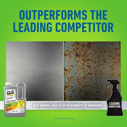 CLR Calcium Lime Rust Remover - Multi-Surface Cleaner, 42 oz