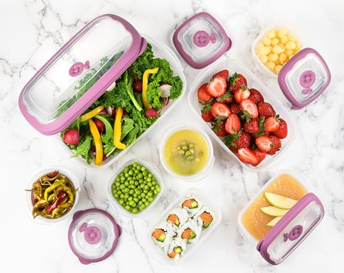 Tribello 8 OZ Microwave Food Storage Containers - 2 Pack