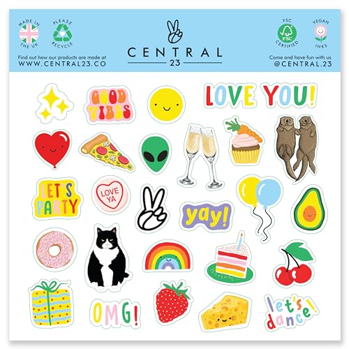 Birthday Card for Sister - 'Decent Sister' with Fun Stickers