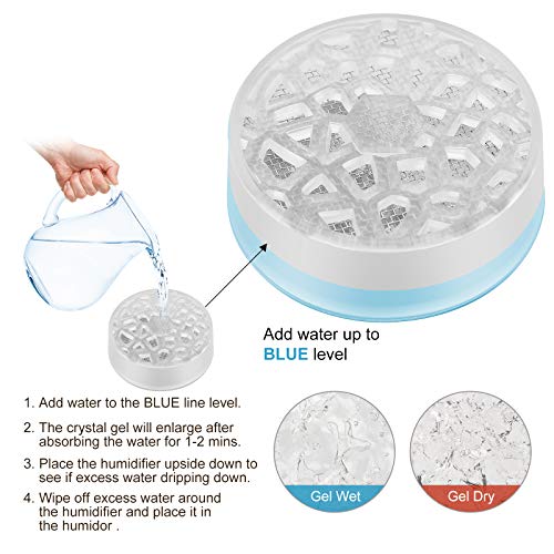 Fortune Nexus Crystal Humidifier Beads for Cigar Humidors (1 Pack)