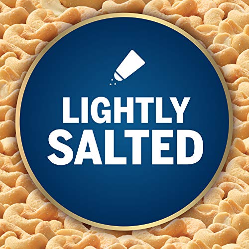PLANTERS Deluxe Lightly Salted Whole Cashews, 18.25 oz. Resealable Jar