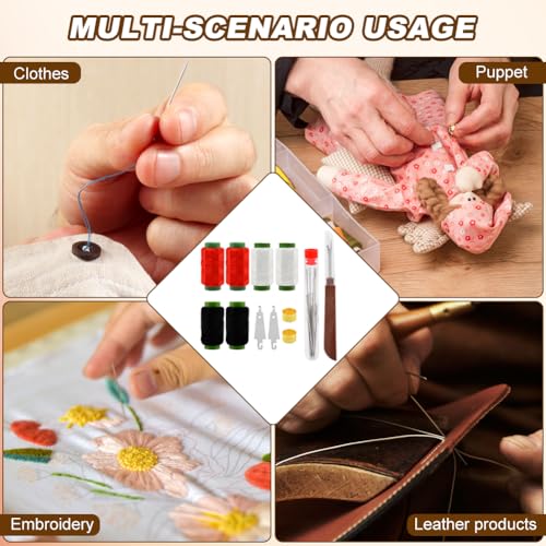 Zornaveli 37-Piece Stainless Steel Sewing Tool Kit for Hand Sewing