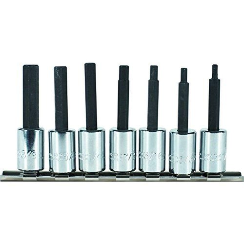 3/8" Drive 7 Piece Hex Bit Set