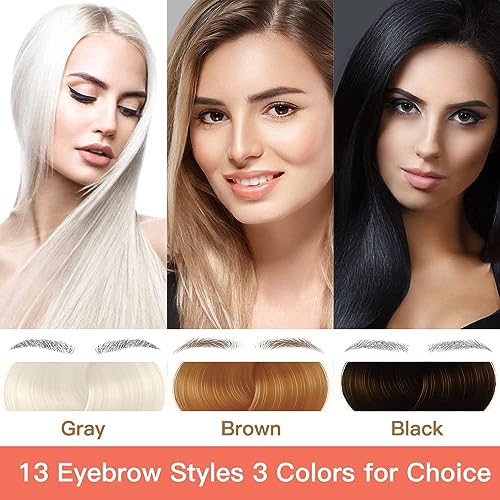 KATIBOLY Eyebrow Tattoo Stickers 84 Pairs Waterproof Hair-Like False Brows
