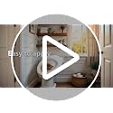 3D Kitten Toilet Lid and Tank Cover Decal Stickers Set of 2