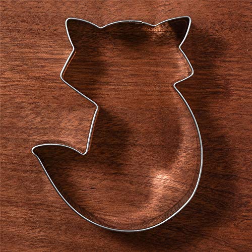 LILIAO Fox Cookie Cutter - Woodland Animal Stainless Steel 3.8"