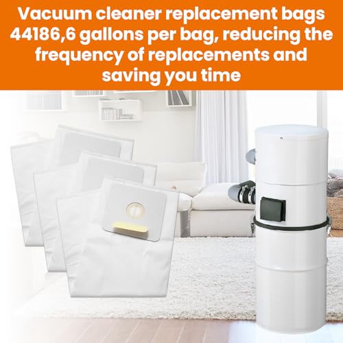 3-Pack Nutone 391 Central Vacuum Bags for HEPA Filtration