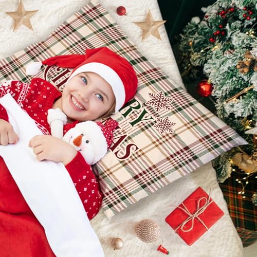 Christmas King Pillowcase Set of 2 | 20x36 Decorative Lumbar Covers