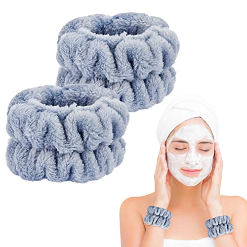 Dorbetar Microfiber Wrist Towels for Washing Face 2 Pcs