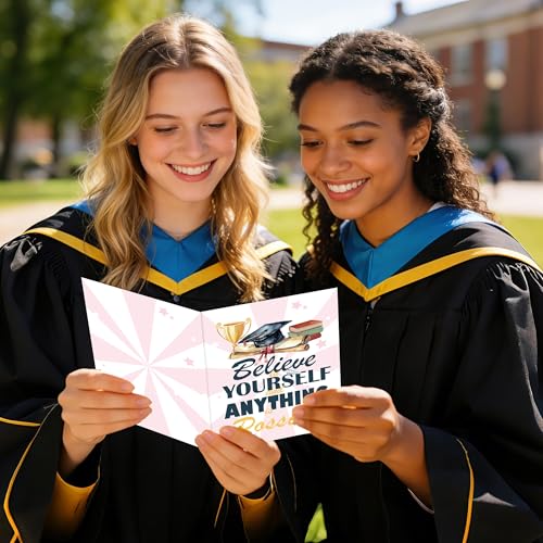 Graduation Card Set 2026 with Keychain - Believe in Yourself