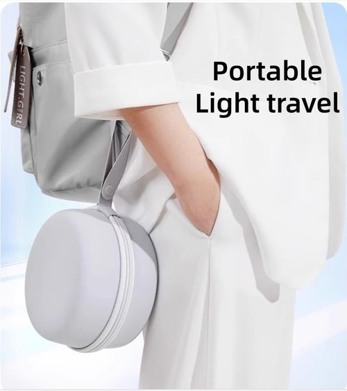 ILYISFMTY Travel Neck Pillow with Extra Large Hood Rollable Airplane Hooded Neck Pillow with Memory Foam Filling and Removable, Skin-Friendly Cover with Carrying Case & Pouch (Velvet)