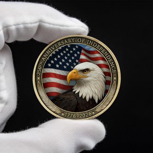 250th Anniversary Collectible Keepsake - Double-Sided Eagle & Signing Artwork