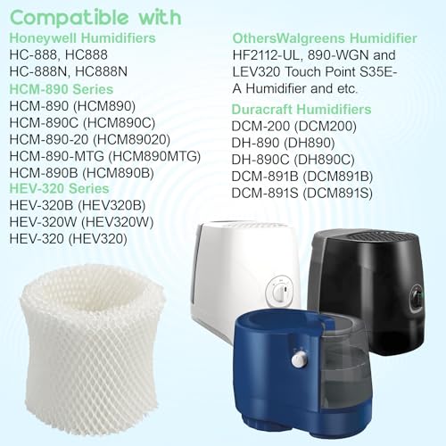 HC-888 Humidifier Filter Replacement for Honeywell & Walgreens - 2 Pack