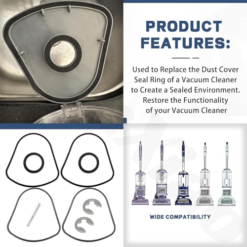 Replacement Gasket for Shark Upright Vacuum Cleaner Dust Bin