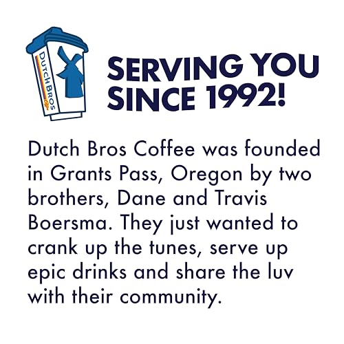 Dutch Bros Vanilla Caramel Flavored Coffee Inspired by Golden Eagle®, 32 Count, Medium Roast, Single Serve Coffee Pods for Keurig K-Cup Brewers