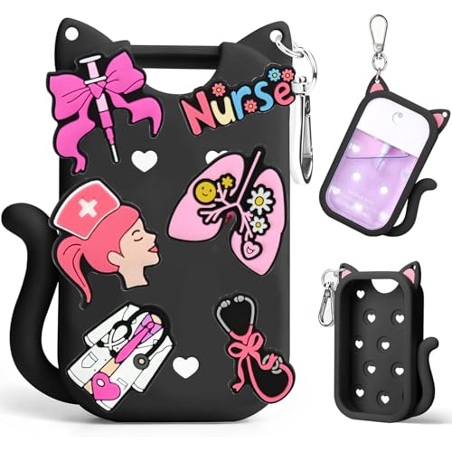 Silicone Protective Case for Touchland Hand Sanitizer Spray 30ml Cat