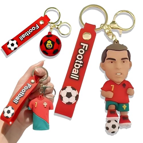 Messi Number 7 Keychain Pendant - Unique Football Fan Gift