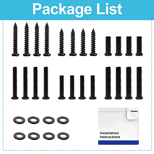 Universal TV Stand Screws and Washers Kit for Insignia, Sony, RCA