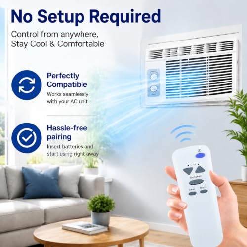 ZWP AKB73016012 Replacement Remote for LG Air Conditioners