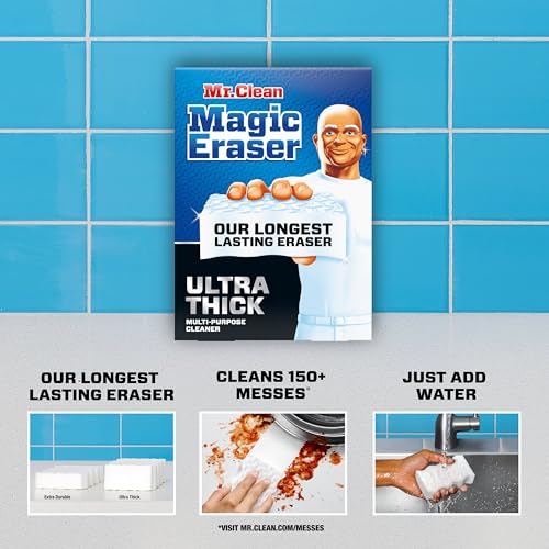 Mr. Clean Magic Eraser Ultra Thick - All Purpose Cleaning Sponge, 5ct