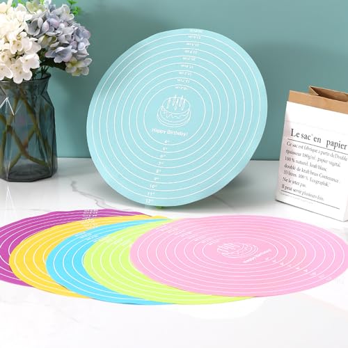 12-Inch Non-Slip Silicone Cake Mat for Baking & Pastry