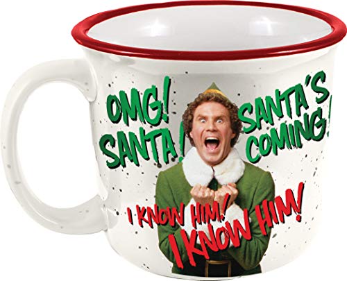 Elf Camper Mug - Cute Ceramic Outdoor Drinkware for Camping & Backpacking - Variation of This Listing