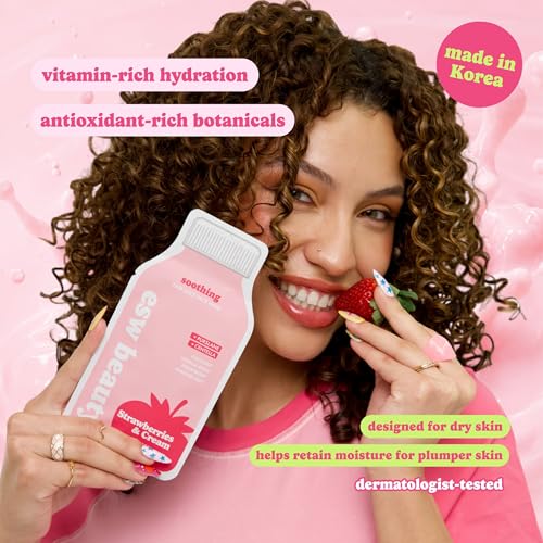 ESW Beauty Strawberries & Cream Soothing Face Mask 1 Pack