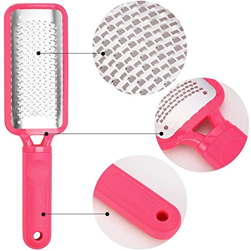 BTYMS Professional Foot File and Callus Remover - Stainless Steel Pedicure Rasp