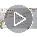 Bridal Shower Advice Cards - 50 Floral Pink Rose Keepsakes