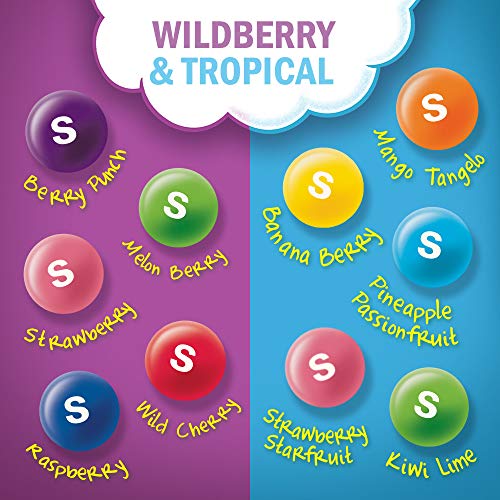Skittles Mash-Ups Wild Berry & Tropical Candy - 9oz Bag