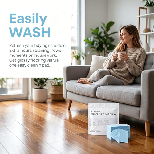 100 Multi-Surface Floor Cleaning Tablets - Stain Remover & Freshener