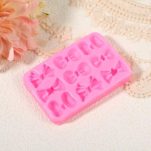Silicone Bow Fondant Molds - 2 Pack for Baking & Crafts