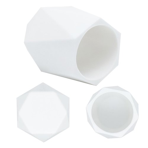 JXQGQ Glasses Holder for Nightstand, Silicone Eyeglass Holder for Desk Anti-scratch Glasses Stand (White)