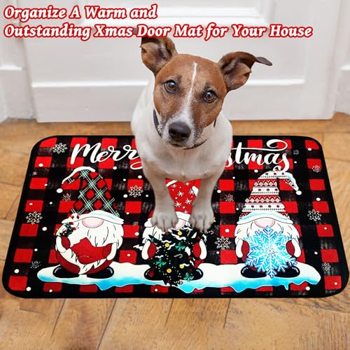 Christmas Kitchen Rugs and Mats Set of 2 - Spirit Variation