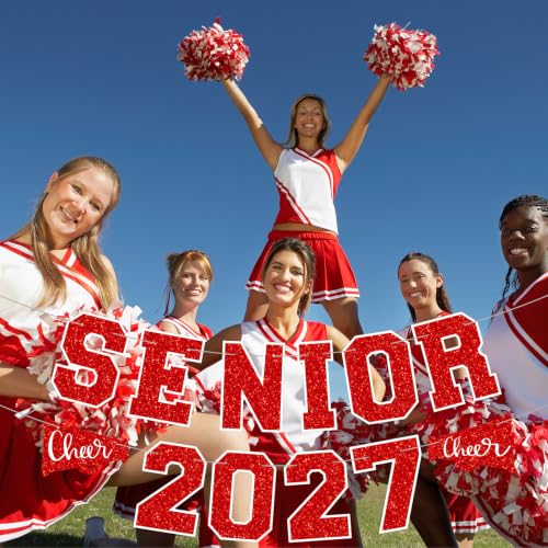 2026 Graduation Party Decorations - Cheerleader Megaphone Banners