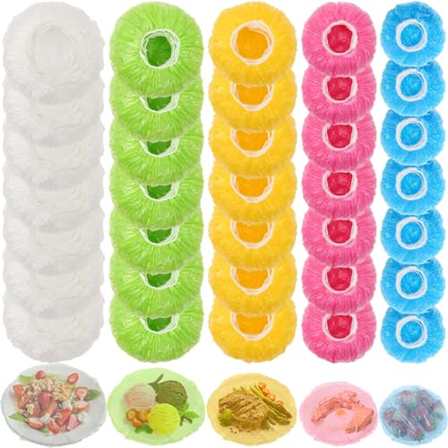 70 Pcs Reusable Bowl Covers Set - 5 Sizes for Food Storage