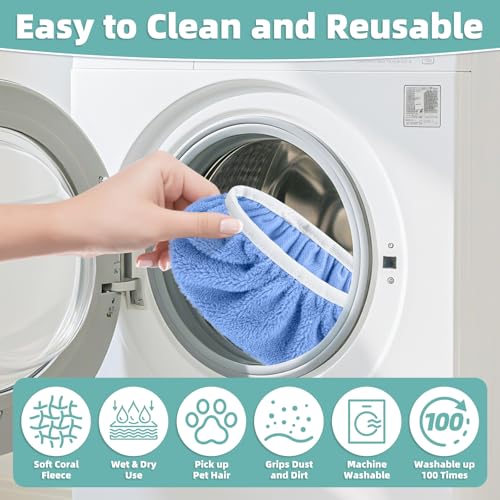 Reusable Microfiber Mop Pads for Swiffer Sweeper - 6 Pack