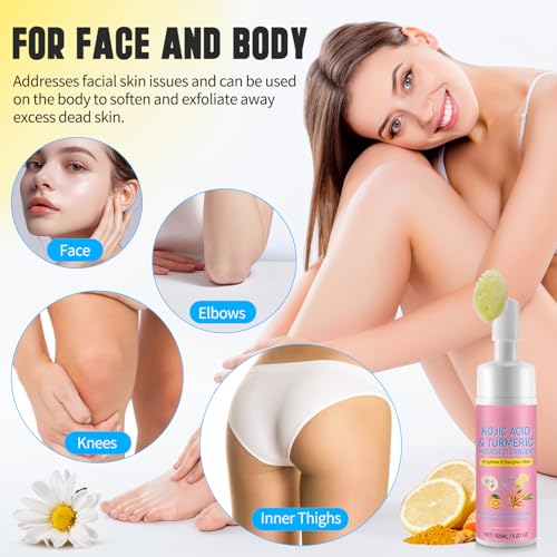 Turmeric Foaming Facial Cleanser - Deep Cleansing Face Wash 150ml