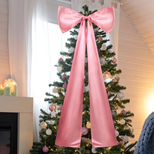 Extra Large Bow Hanging Decor for Christmas - 19.7" x 46.1"