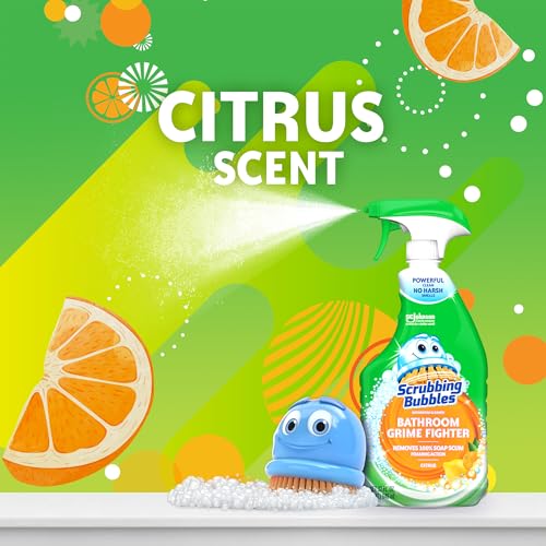 Scrubbing Bubbles Citrus Bathroom Cleaner Spray, 32oz
