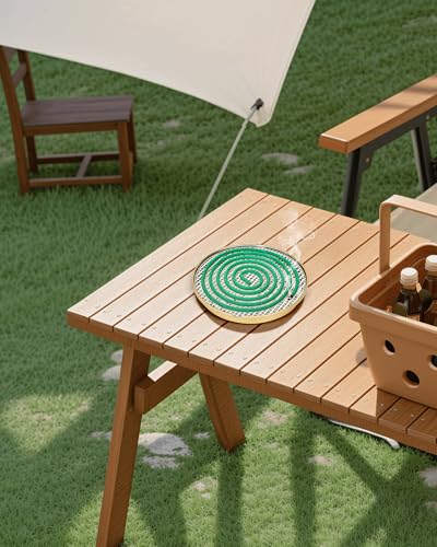 Citronella Incense Coils for Outdoors - 20 Count with Stand
