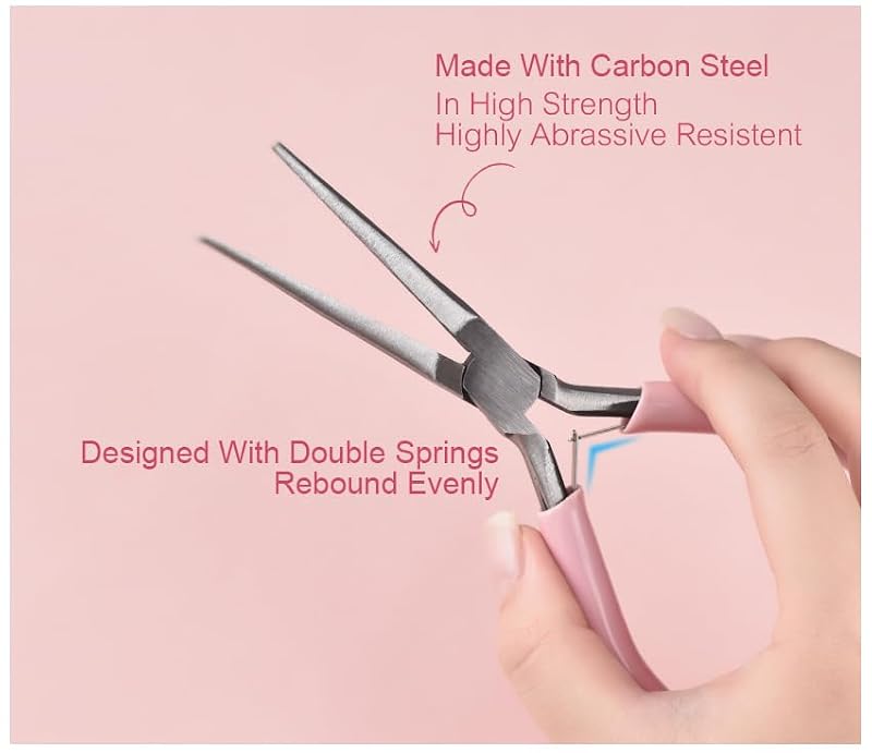 Rolabling Nail Tip Shaping Pliers C Curve Pincher for Acrylic and Gel